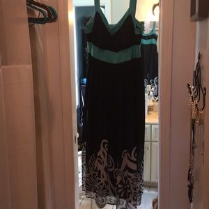 Lane Bryant plus size maxi dress